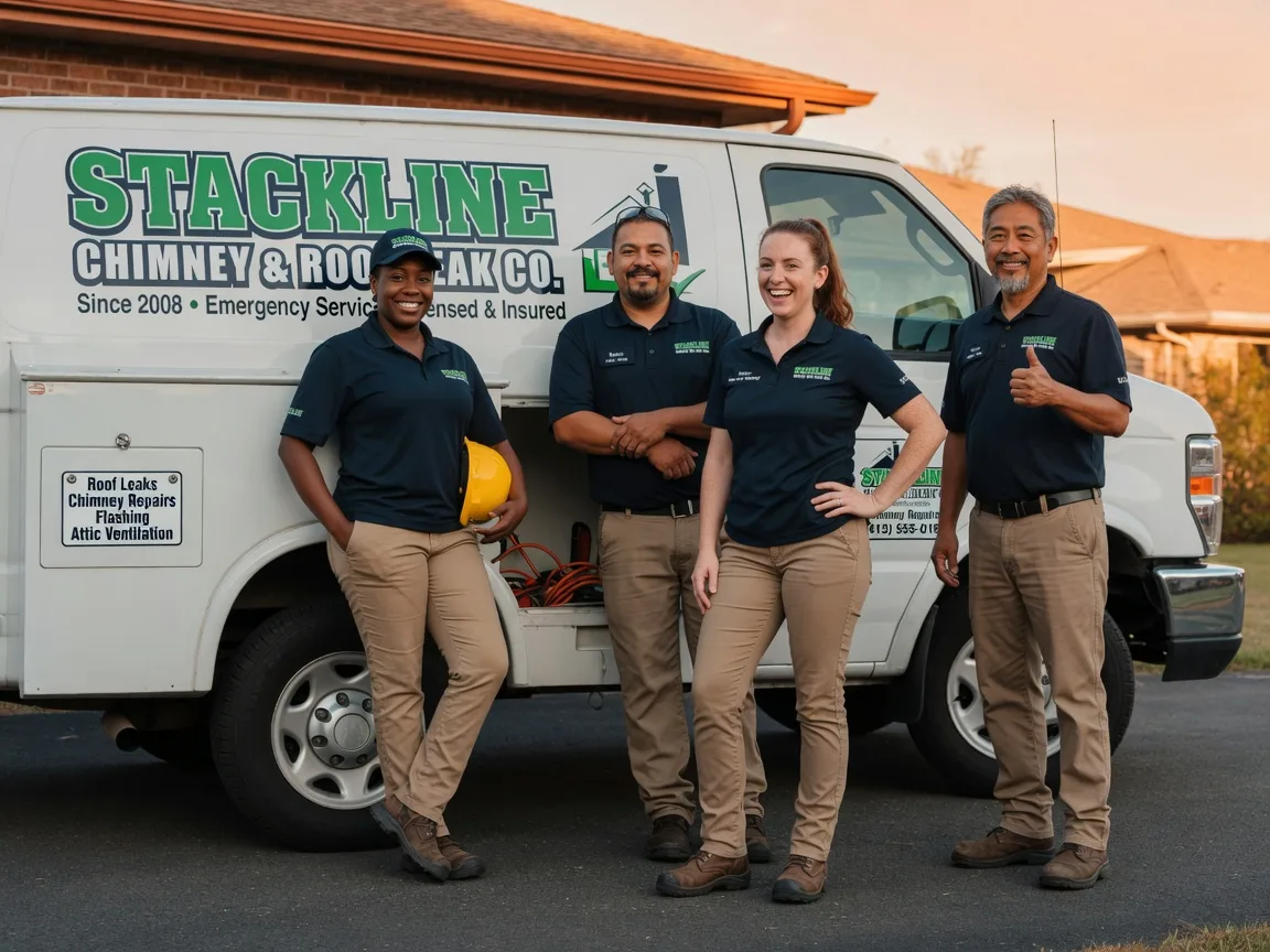Chimney flashing repair company in Howland, ME
